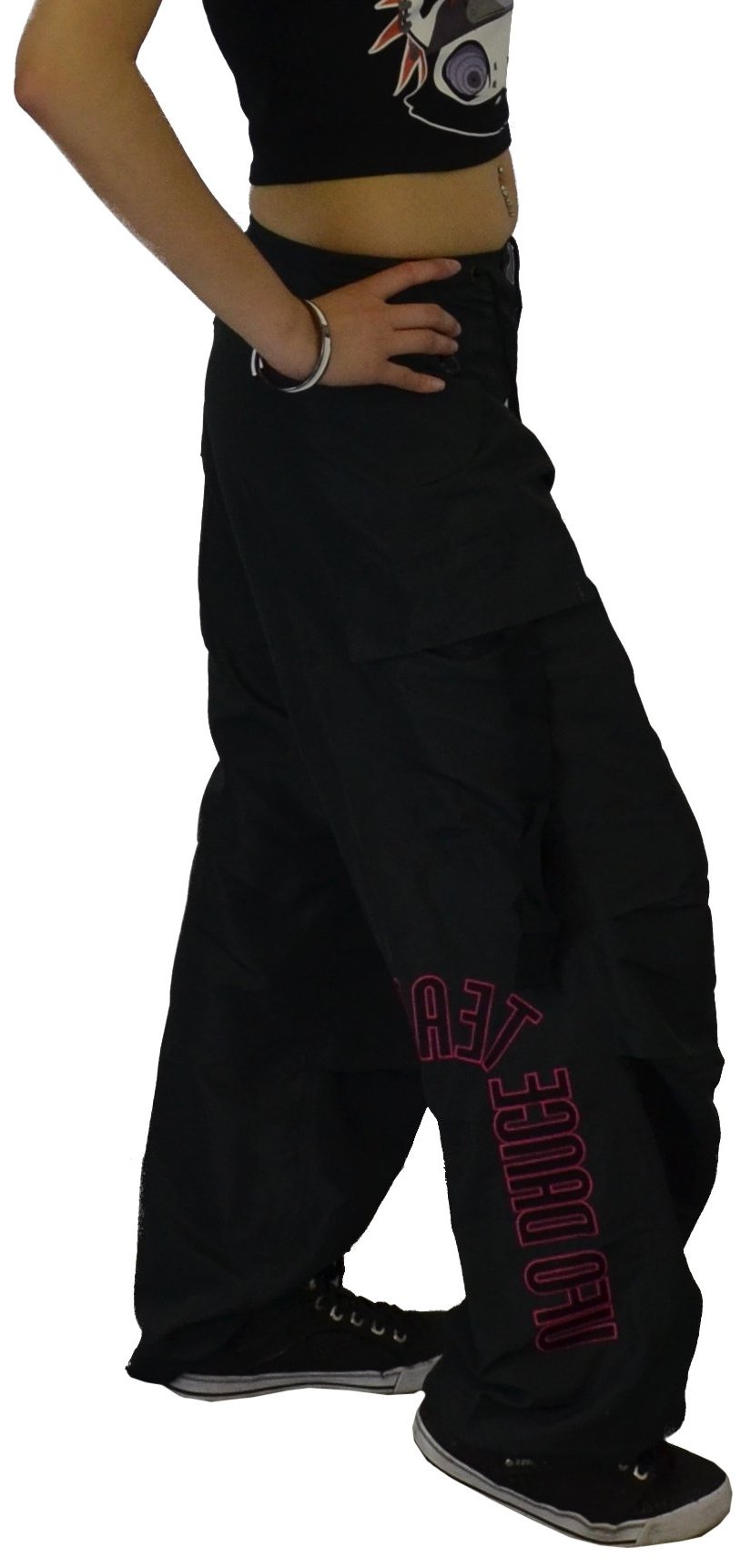 girls hipster ufo dance team pants black 17